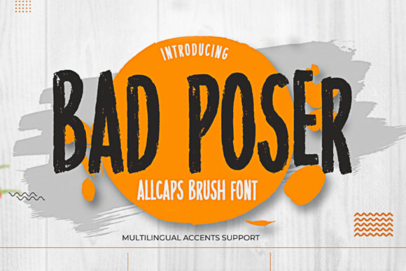 Bad Poser Font for Modern Web Design