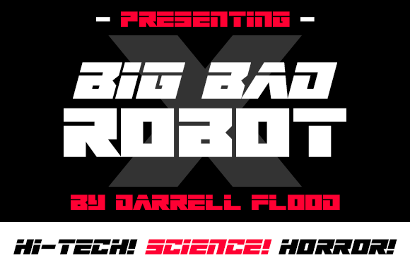 Big Bad Robot: A Bold Display Font for Editorial Design