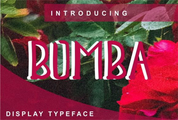 Bomba: A Clean and Adaptable Display Font for Modern Branding