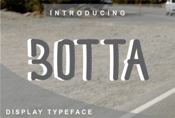 Botta: A Versatile Display Font for Editorial Design
