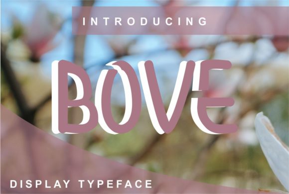 Bove Font Review for Small Business Branding