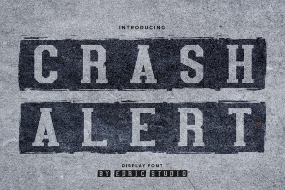 Crash Alert Font for Professional Branding