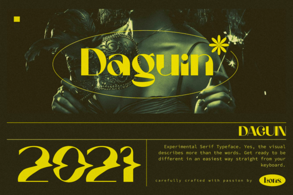 Daguin: A Bold Display Font for Creative Makers