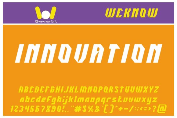 Designing with the Innovation Font for a Bold Brand Identity