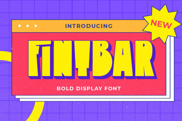Fintbar: A Bold Display Font for Modern Web Design