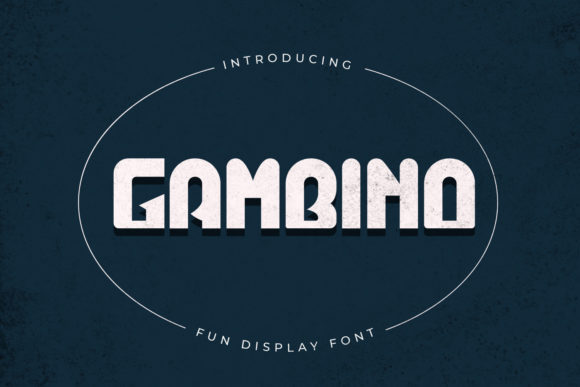 Gambino Font for Handmade Creations