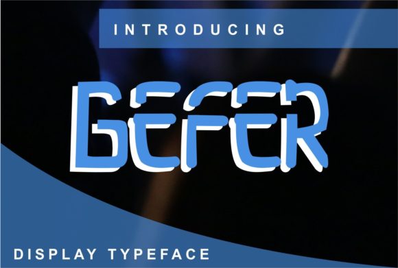 Gefer: A Display Font That Elevates Digital Branding