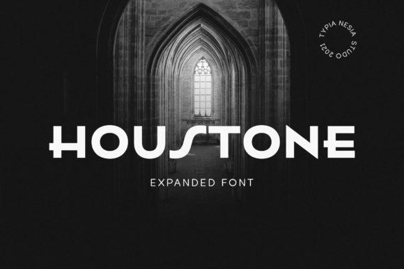 Houstone: A Bold Font for Handmade Creations