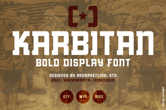 Karbitan Font for Bold Editorial Design