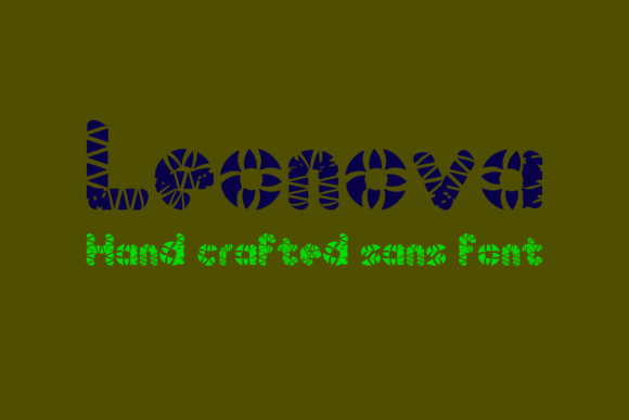 Leonova: A Display Font That Elevates Handmade Creations