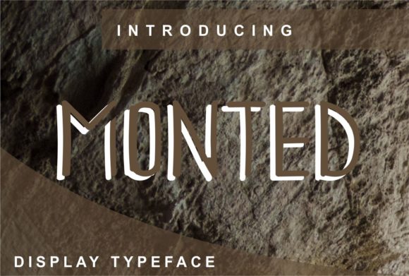 Monted: A Sharp Display Font for Modern Web Design