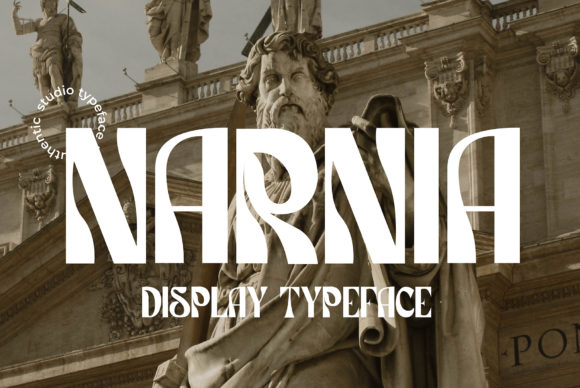 Narnia Font for Bold Digital Creativity