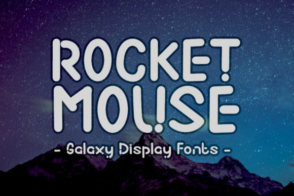 Rocket Mouse: A Bold Display Font for Modern Branding