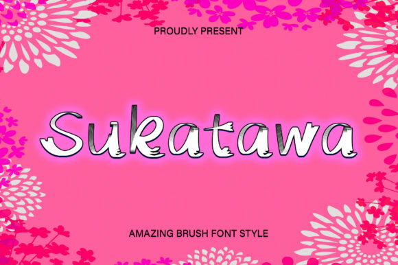 Sukatawa: A Trendy Display Font for Polished Branding