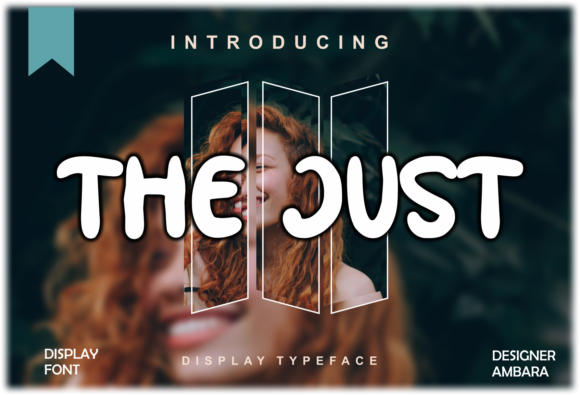 The Just – A Minimalist Font for Handmade and Commercial Projects