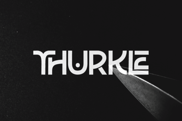 Thurkle: A Vintage Display Font for Bold Branding