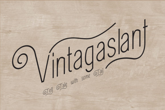 VintagaSlant: A Timeless Font for Modern Branding